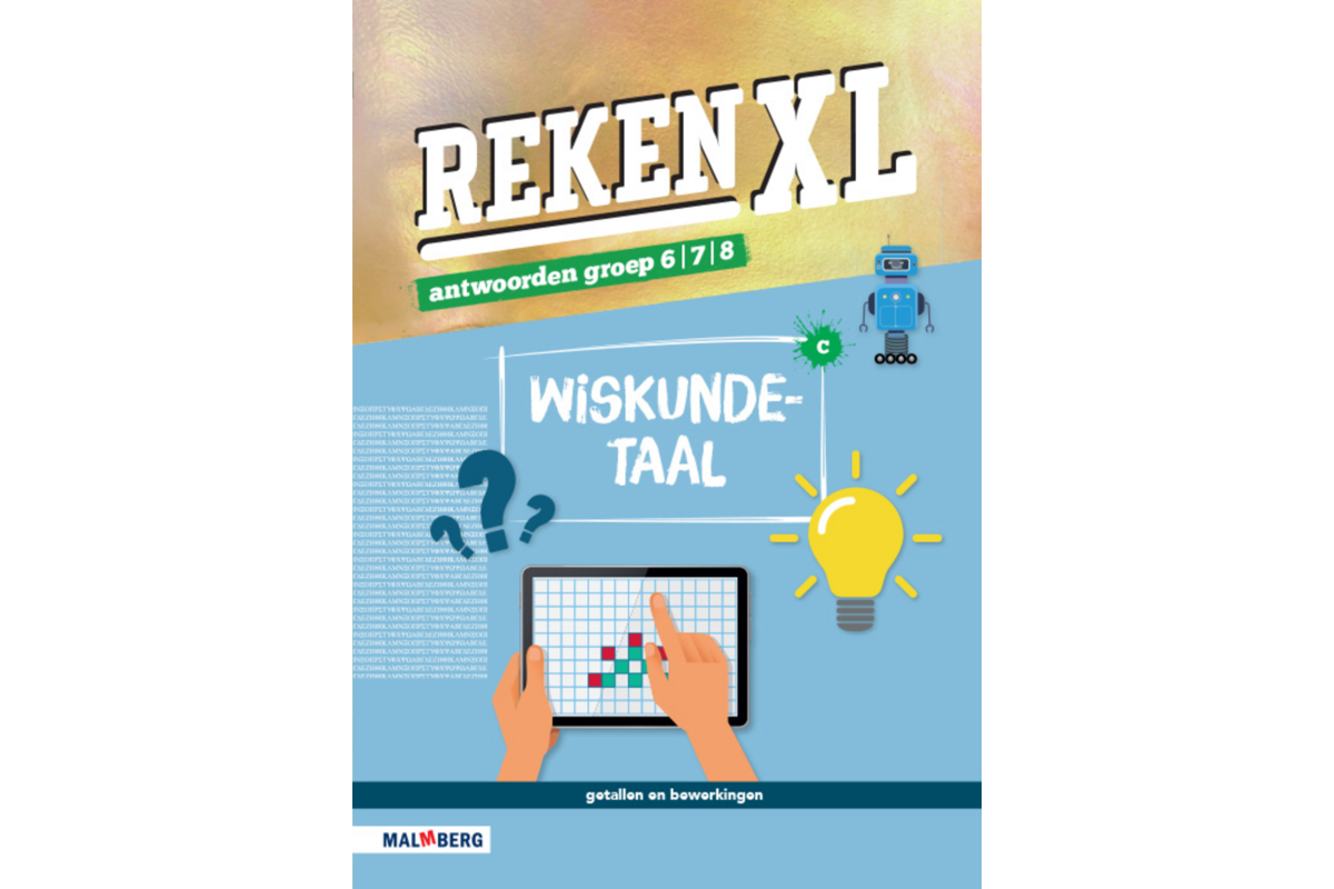 RekenXL antwoordenboek Wiskundetaal/Symmetrie groep 6/7/8 C