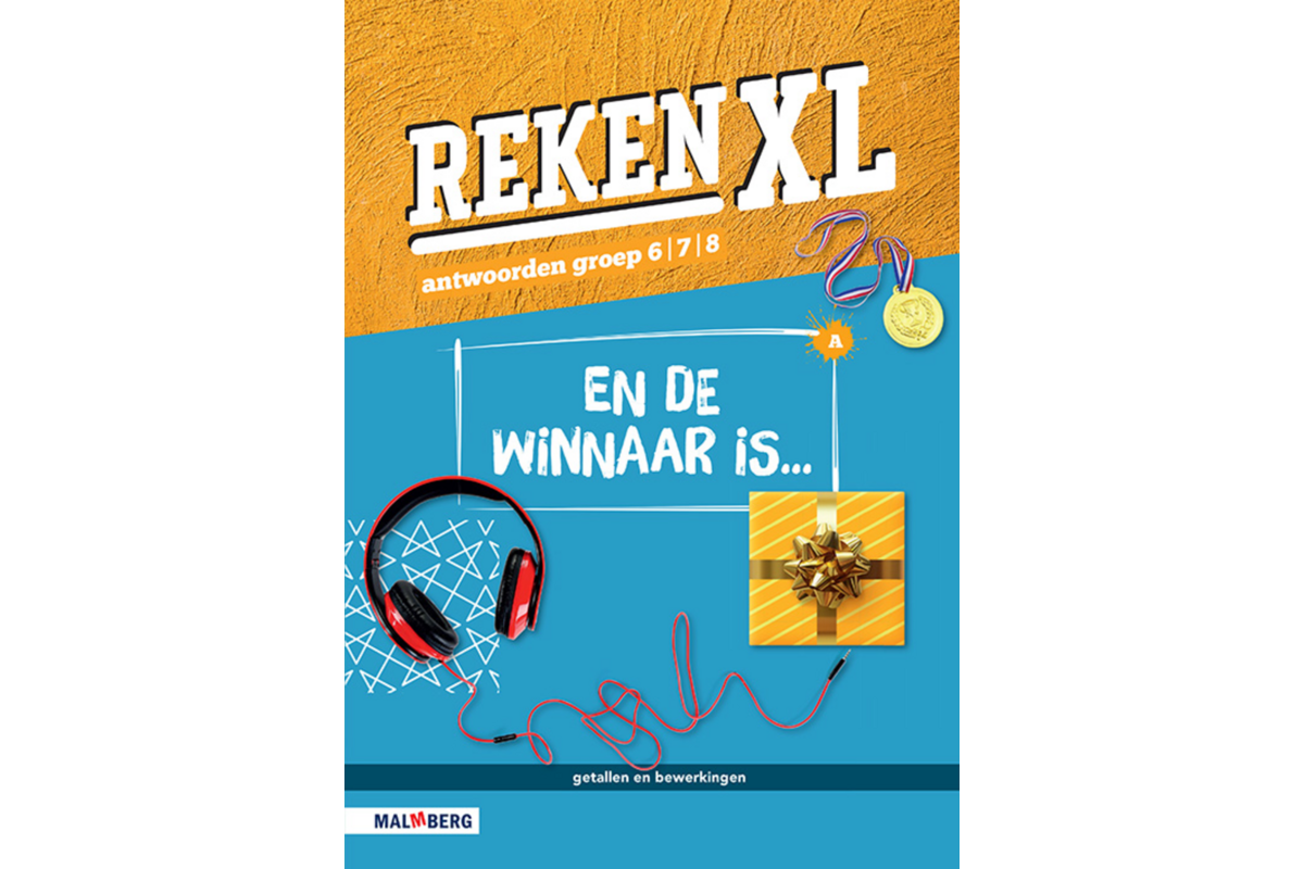 RekenXL antwoordenboek En de winnaar is…/Sprouts groep 6/7/8 A