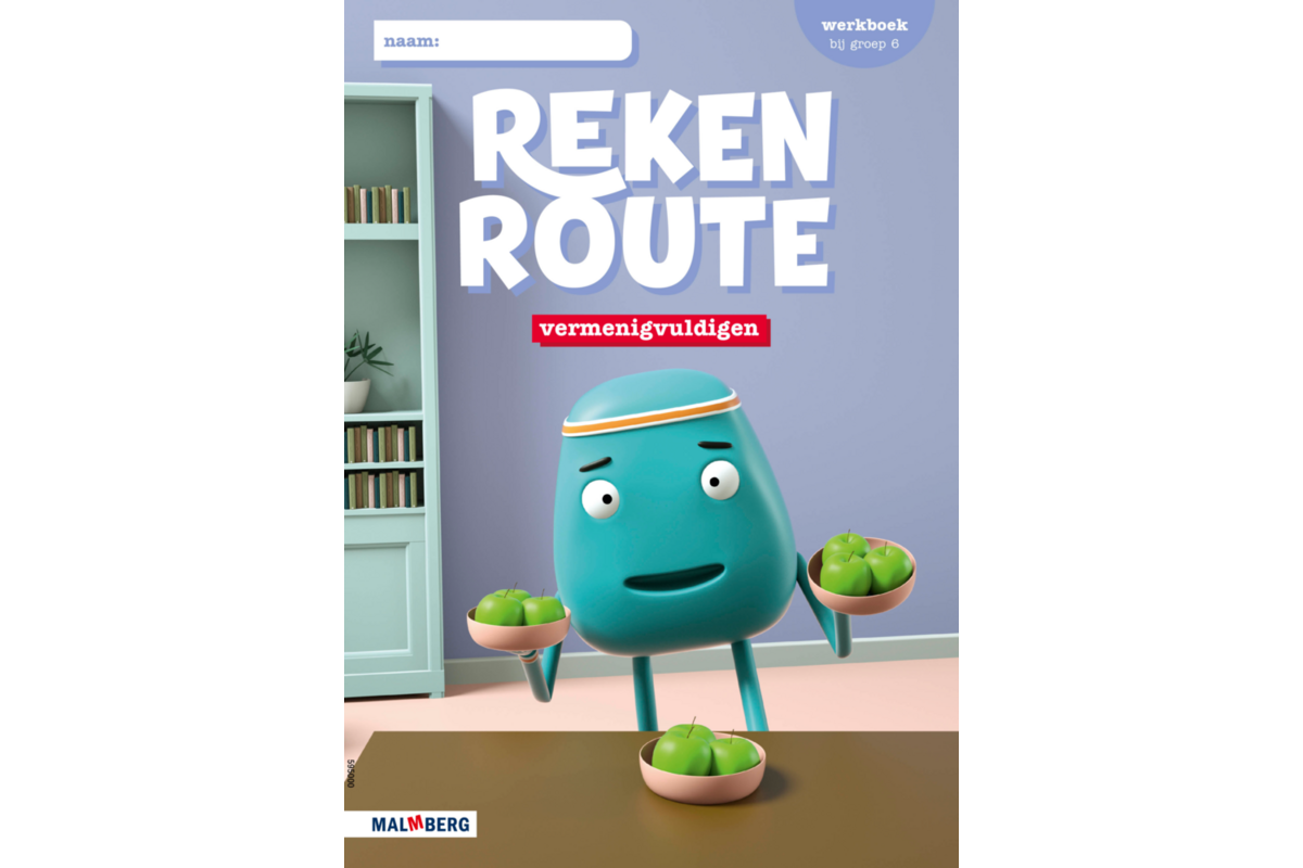 Rekenroute werkboek Vermenigvuldigen/Delen groep 6 (5 ex)