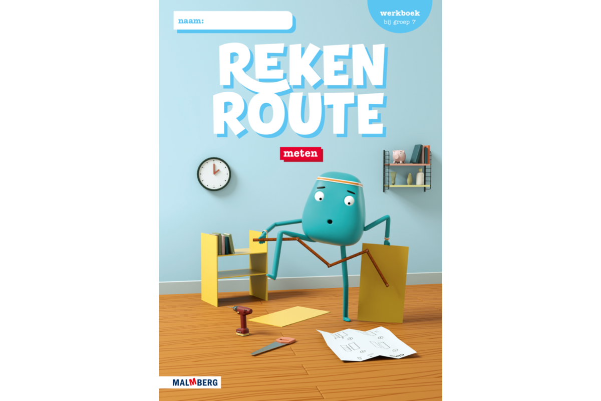 Rekenroute werkboek Meten groep 7 (5 ex)