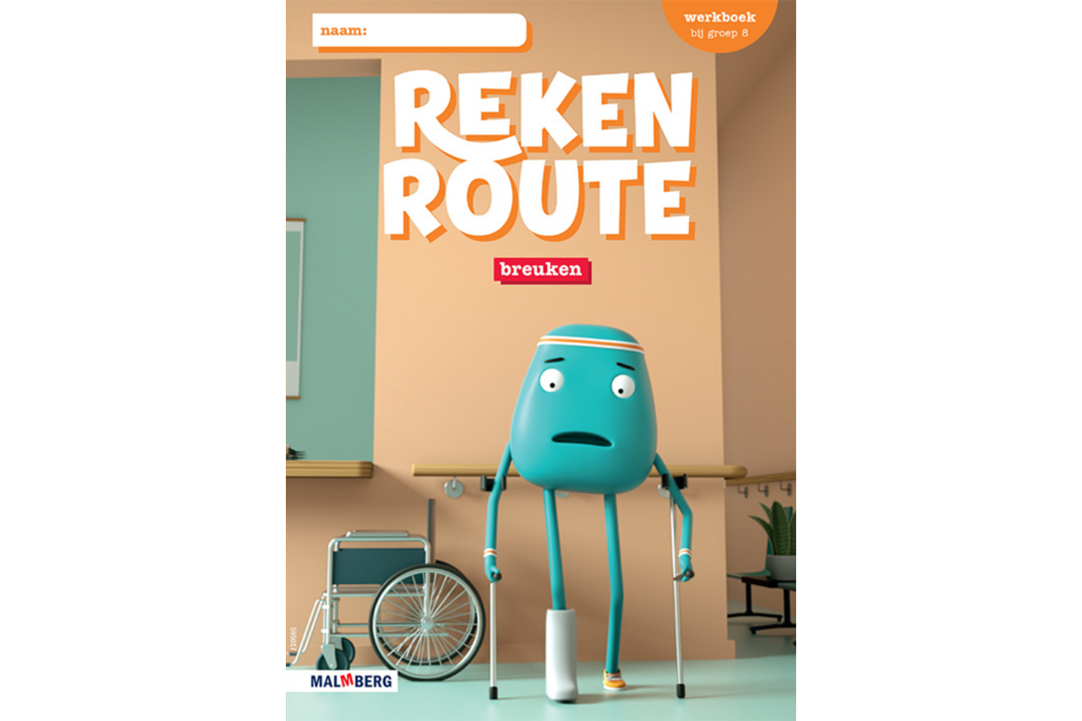 Rekenroute werkboek Breuken/Procenten en verhoudingen groep 8 (5 ex)