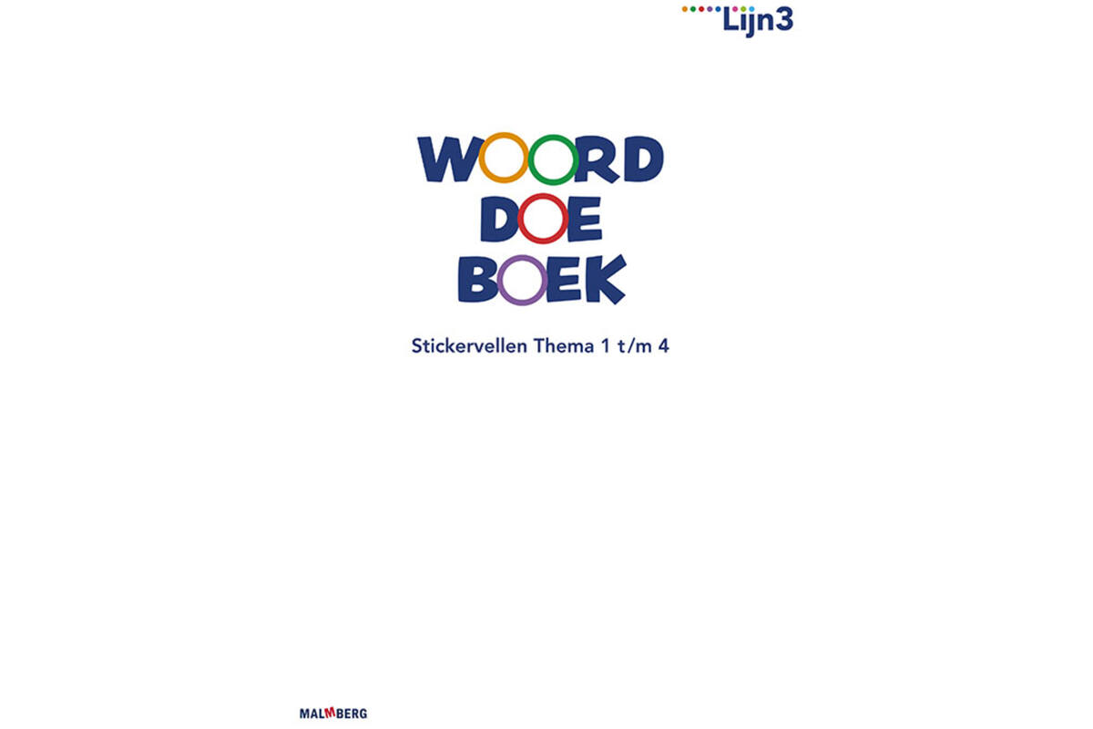 Lijn 3 (editie 2) Leesspellen stickervellen woorddoeboek