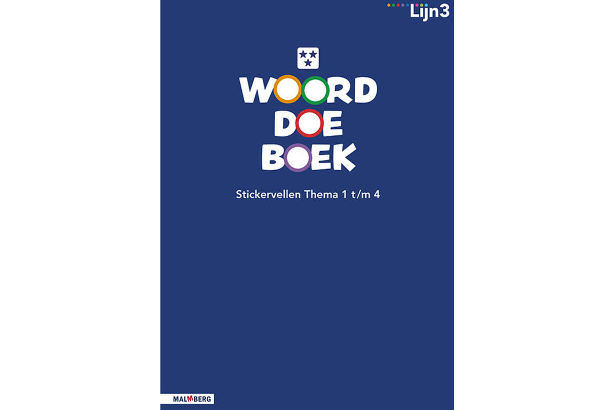Lijn 3 (editie 2) Leesspellen stickervellen woorddoeboek - 3-ster