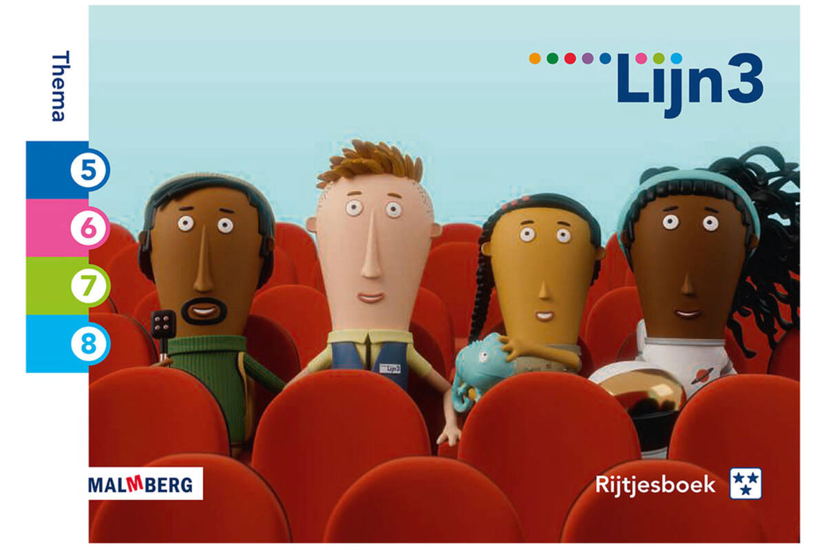 Lijn 3 (editie 2) Rijtjesboek Thema 5-8 - 3-ster