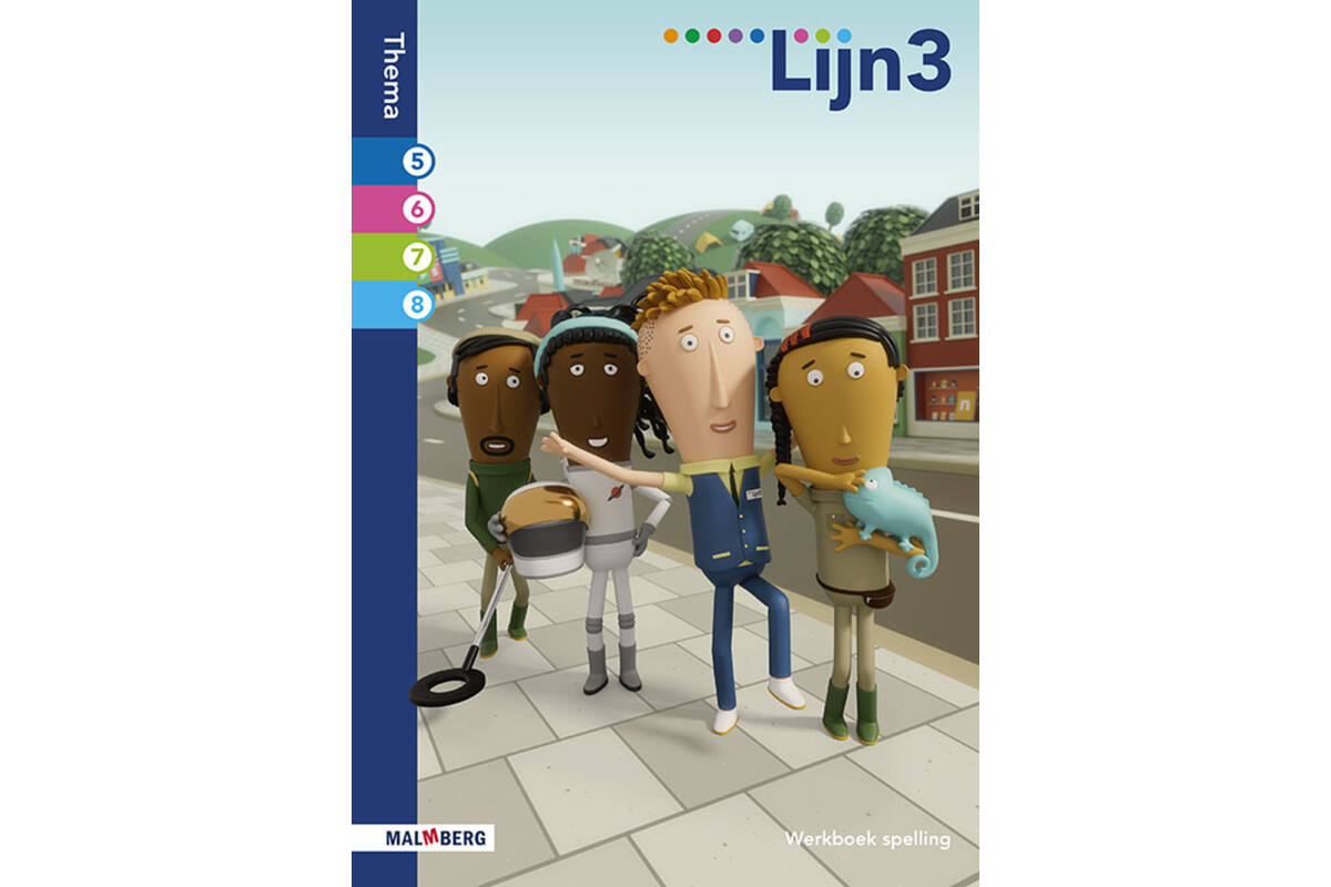 Lijn 3 (editie 2) Werkboek spelling Thema 5-8 (5 stuks)