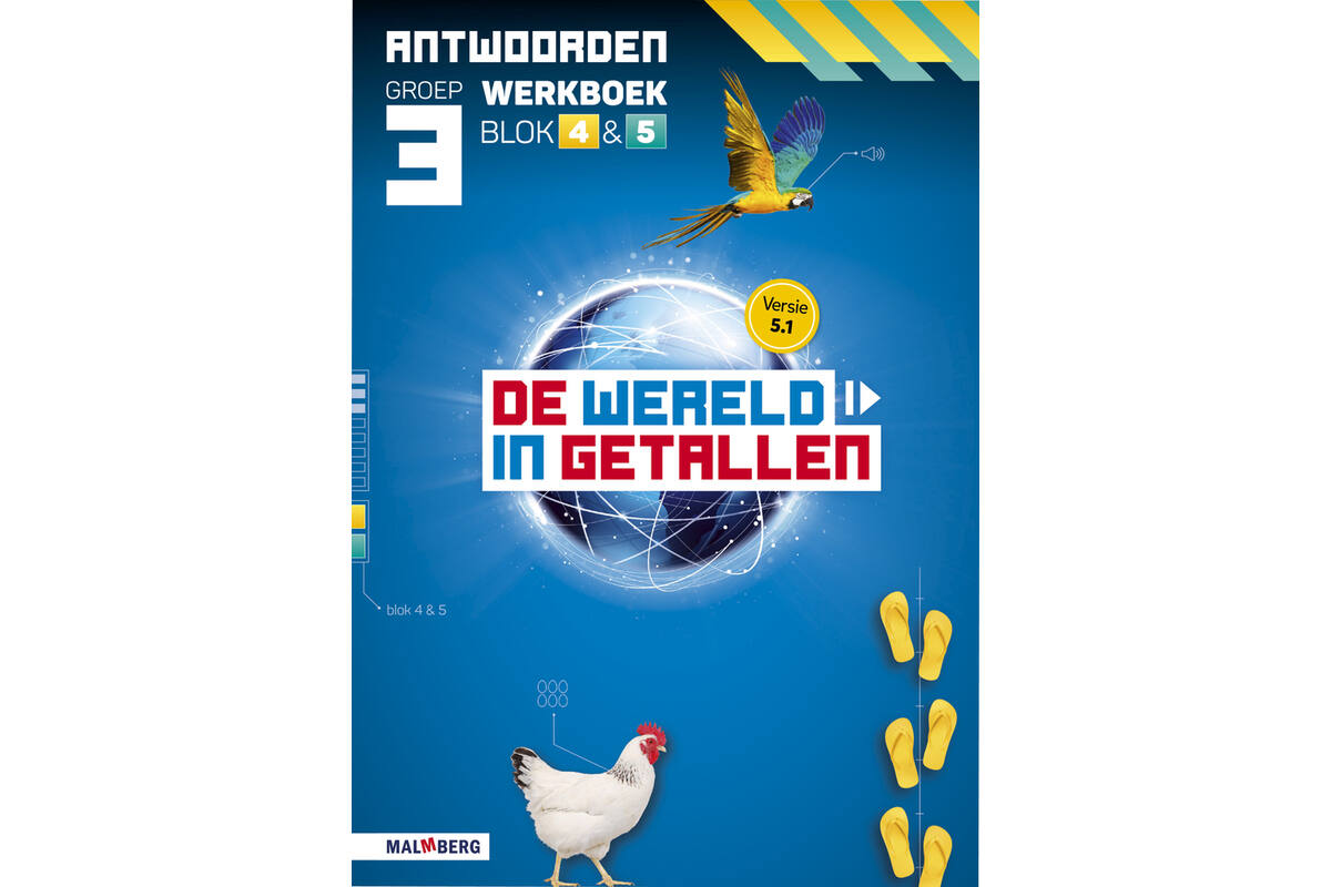 De wereld in getallen 5.1 groep 3 antwoordenboek werkboek blok 4 en 5