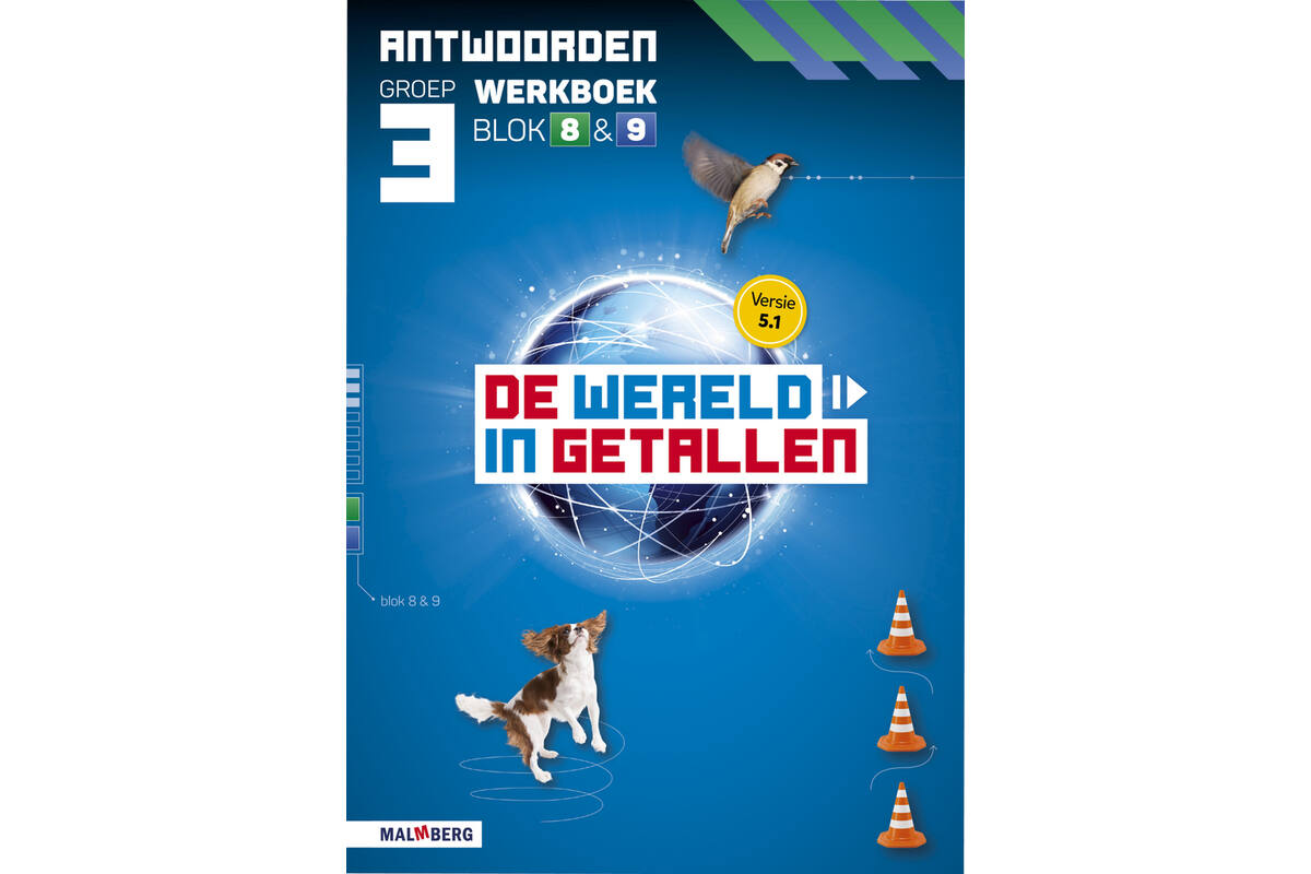 De wereld in getallen 5.1 groep 3 antwoordenboek werkboek blok 8 en 9