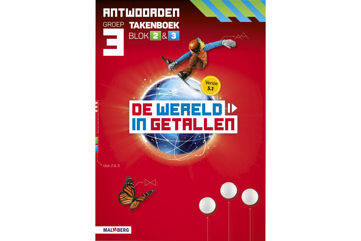 De wereld in getallen 5.1 groep 3 antwoordenboek taken blok 2 en 3
