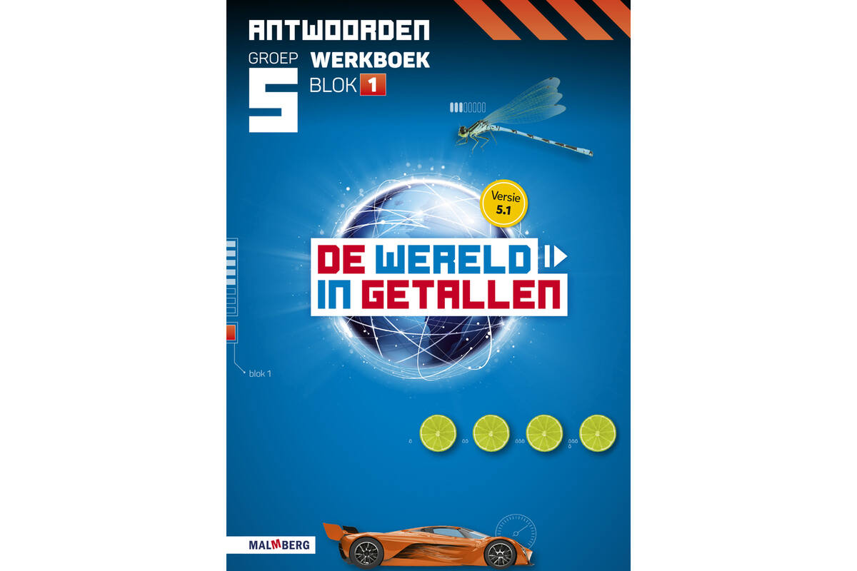 De wereld in getallen 5.1 groep 5 antwoordenboek werkboek blok 1