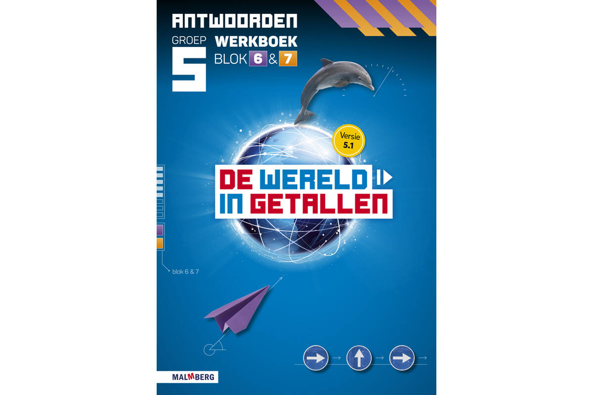 De wereld in getallen 5.1 groep 5 antwoordenboek werkboek blok 6 en 7