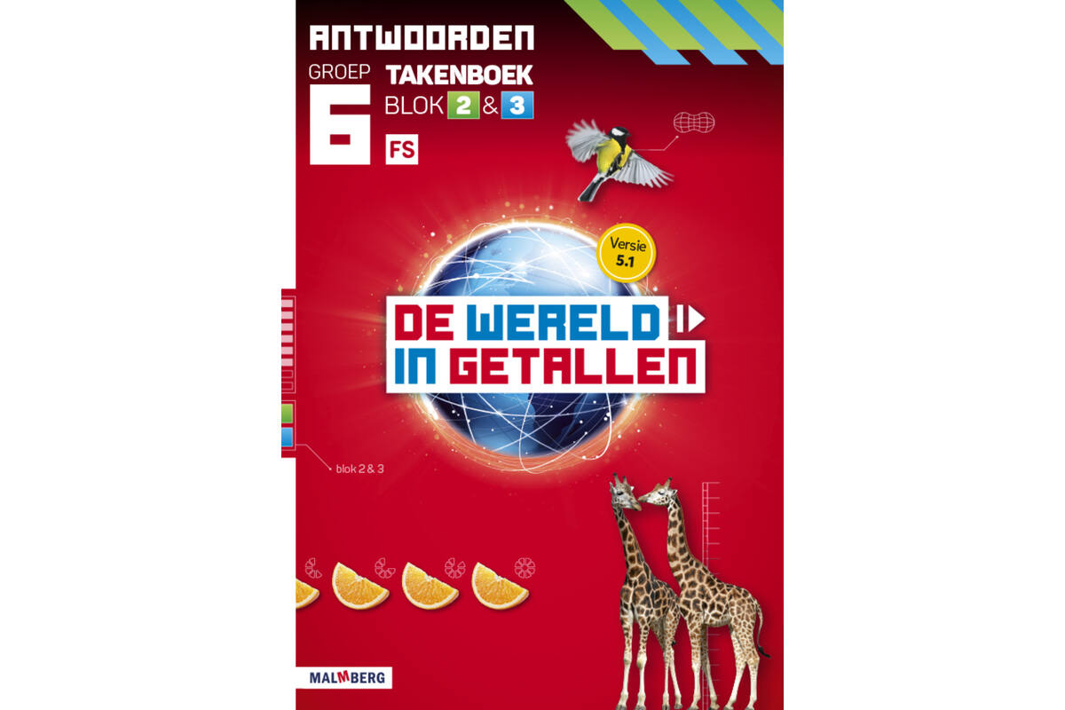 De wereld in getallen 5.1 groep 6 antwoordenboek taken blok 2 en 3 - FS