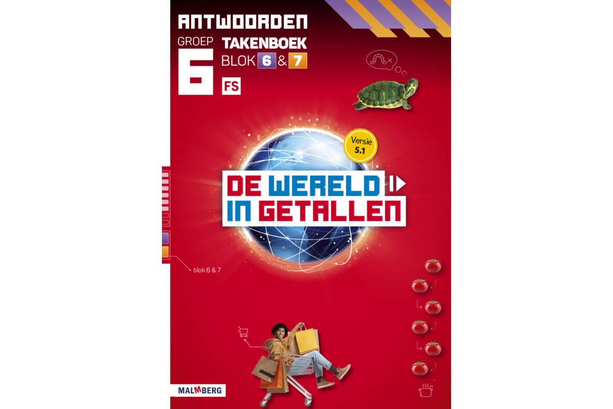 De wereld in getallen 5.1 groep 6 antwoordenboek taken blok 6 en 7 - FS