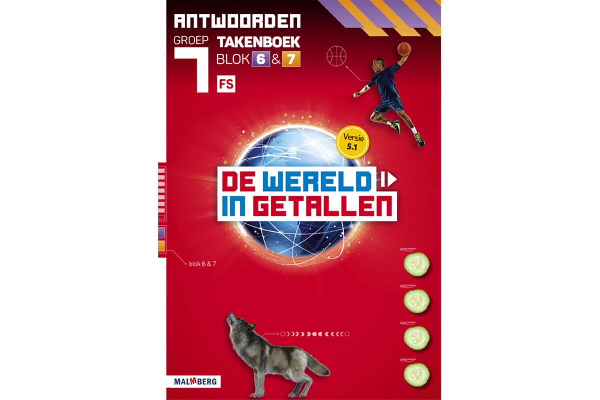 De wereld in getallen 5.1 groep 7 antwoordenboek taken blok 6 en 7 - FS