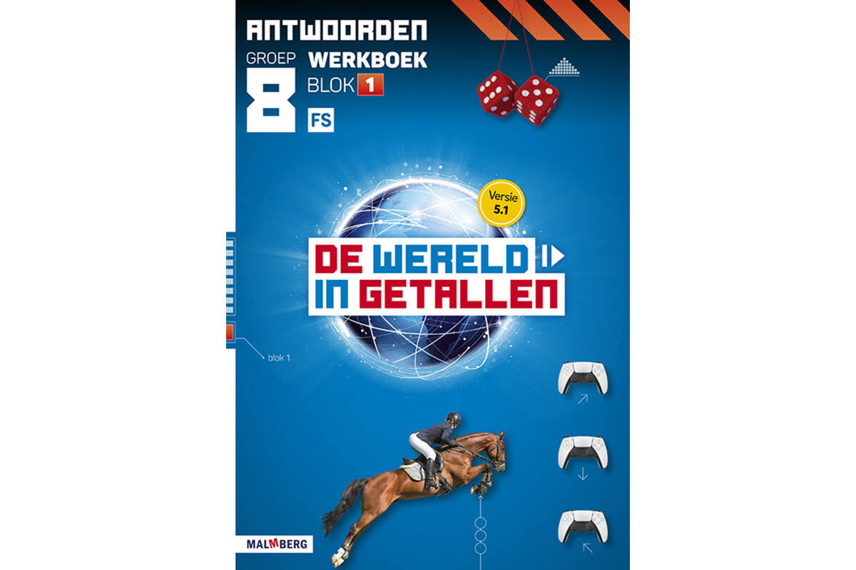 De wereld in getallen 5.1 groep 8 antwoordenboek werkboek blok 1 - FS