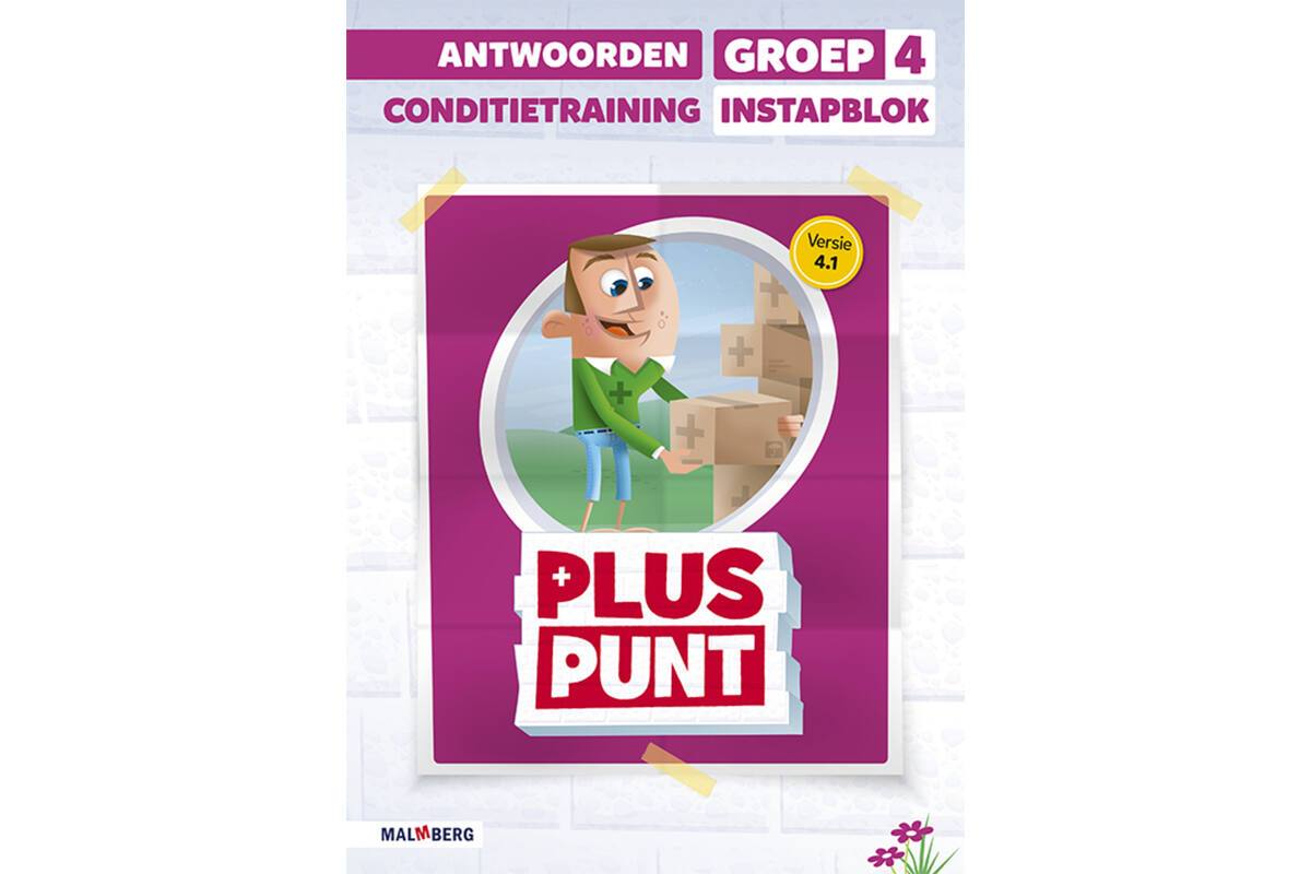 Pluspunt 4.1 groep 4 antwoordenboek conditietrainer instapblok