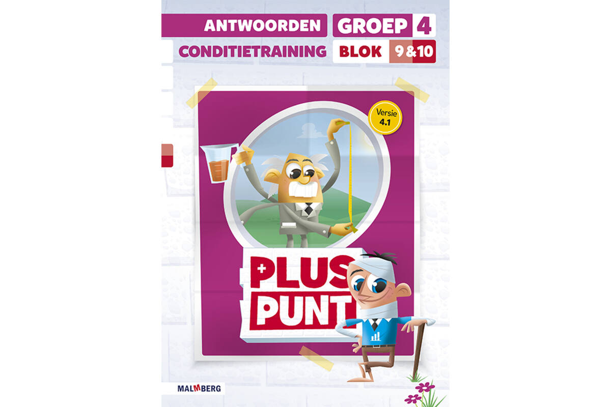 Pluspunt 4.1 groep 4 antwoordenboek conditietrainer blok 9 en 10