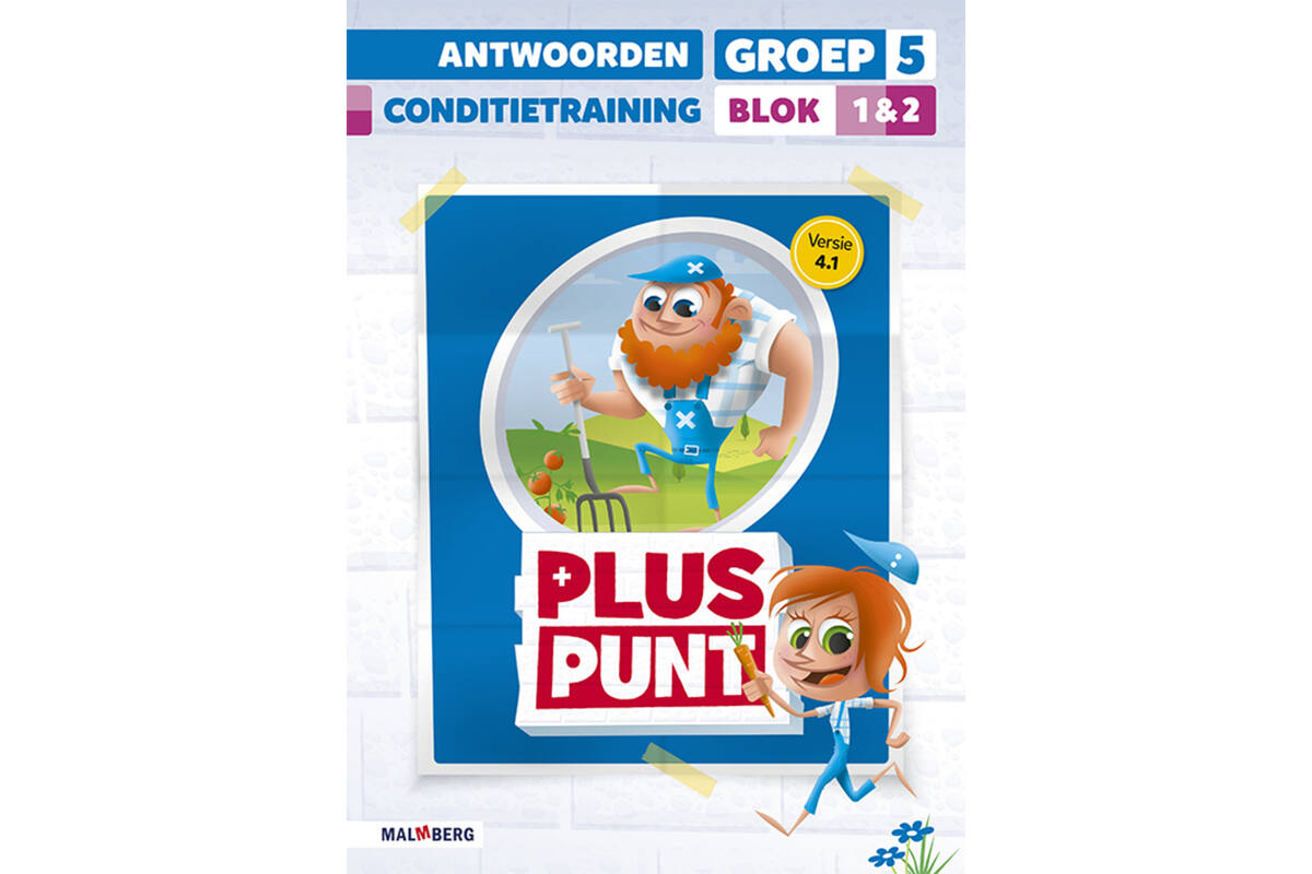 Pluspunt 4.1 groep 5 antwoordenboek conditietrainer blok 1 en 2