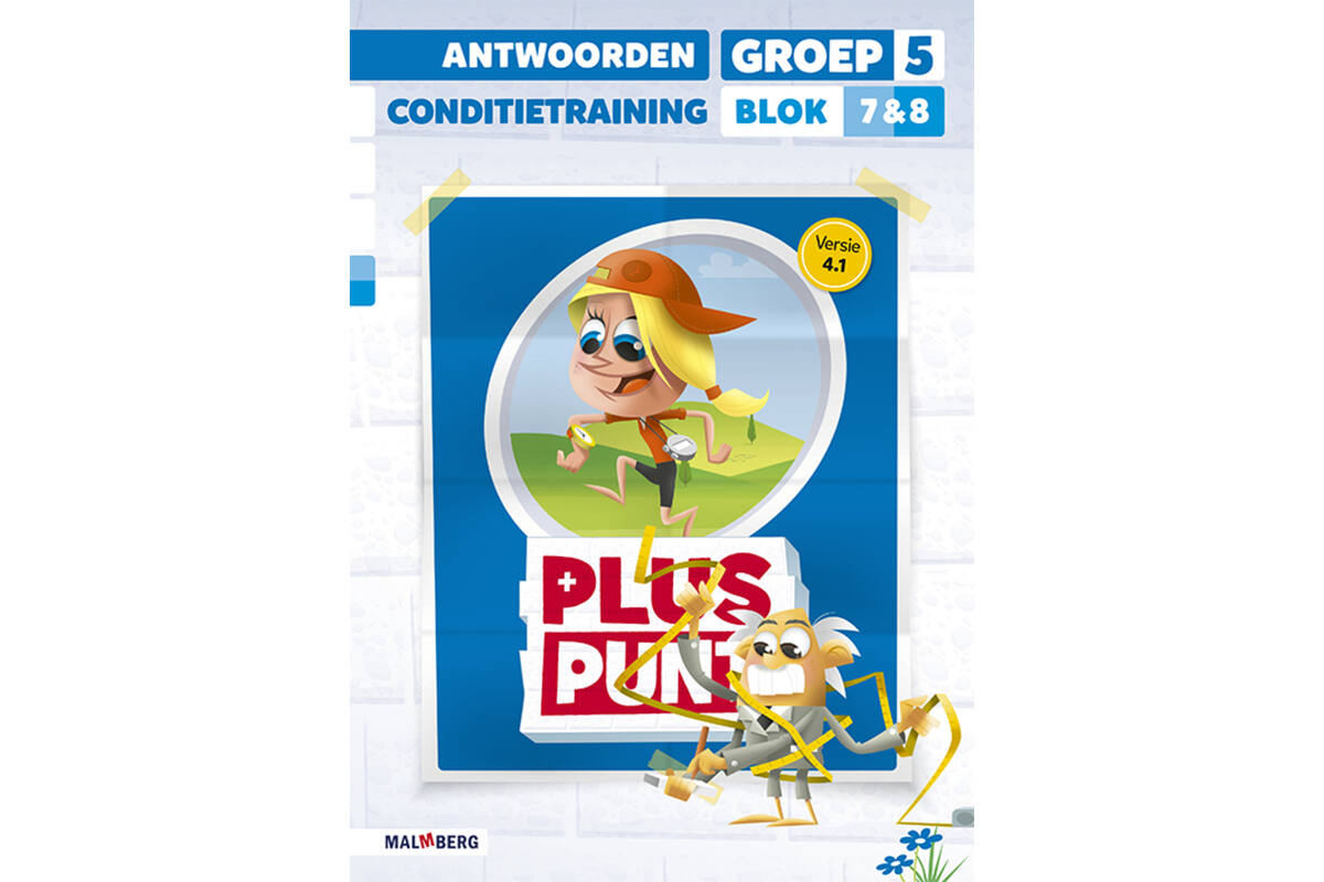 Pluspunt 4.1 groep 5 antwoordenboek conditietrainer blok 7 en 8