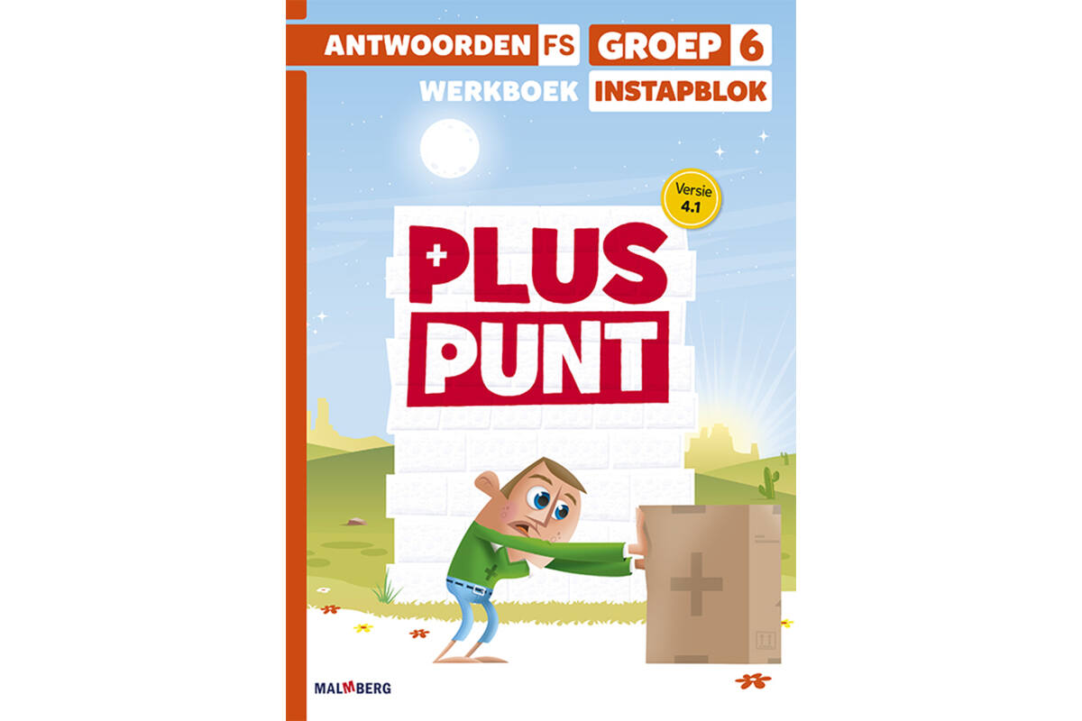 Pluspunt 4.1 groep 6 antwoordenboek werkboek instapblok - FS