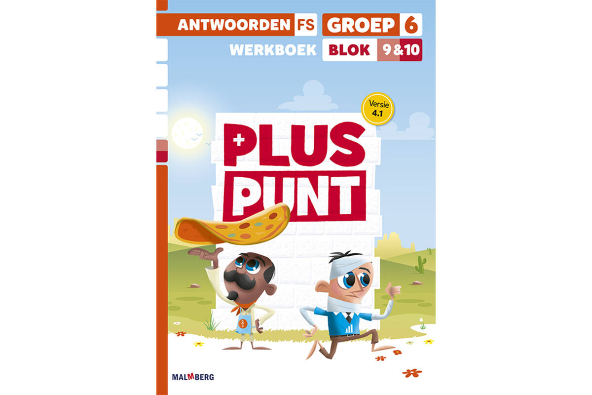 Pluspunt 4.1 groep 6 antwoordenboek werkboek blok 9 en 10 - FS