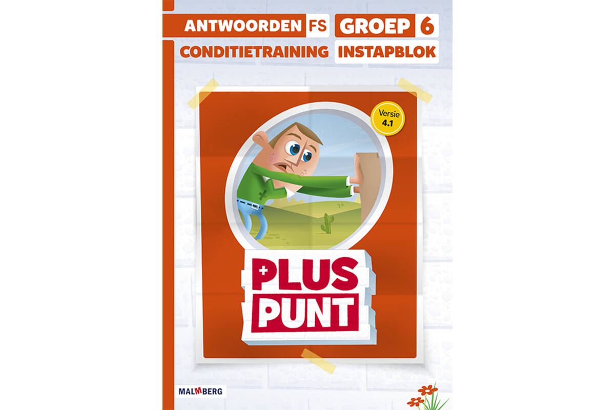 Pluspunt 4.1 groep 6 antwoordenboek conditietrainer instapblok - FS