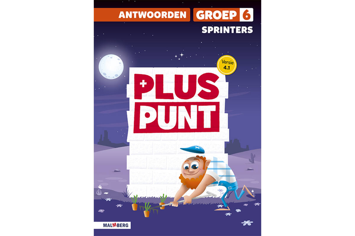 Pluspunt 4.1 groep 6 antwoordenboek Sprinter