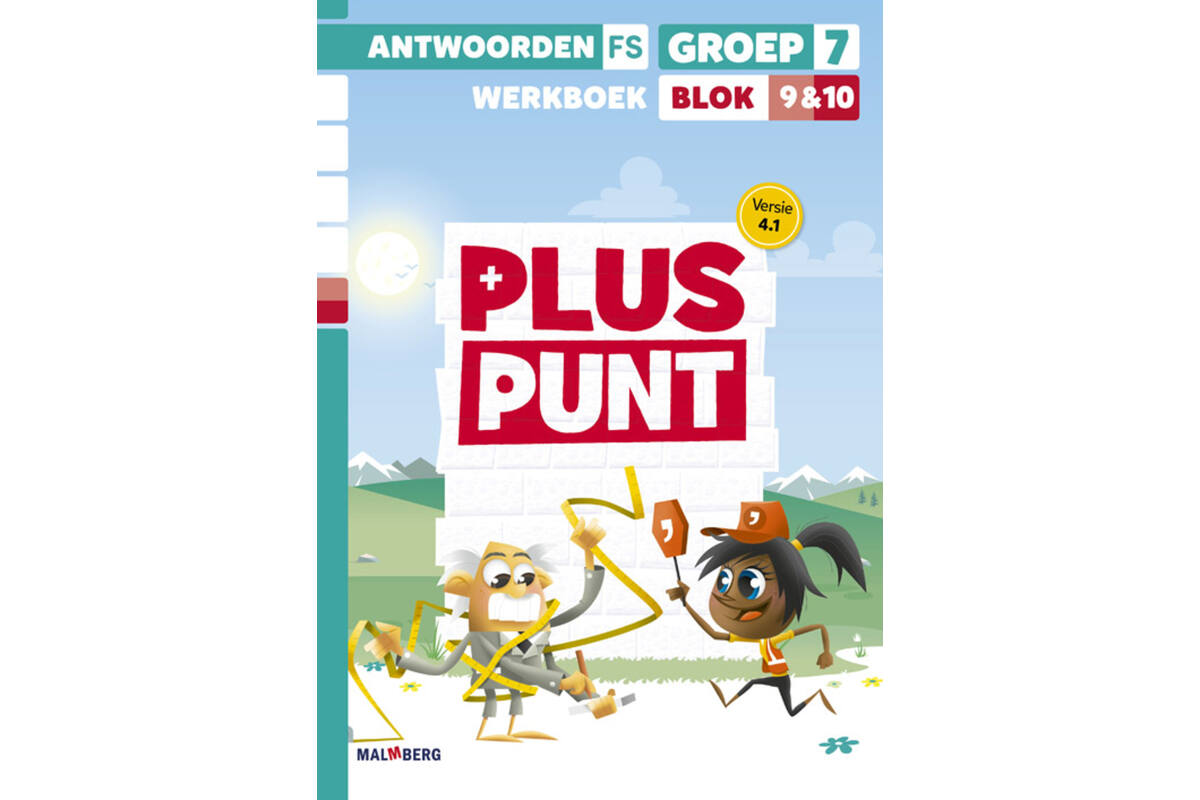Pluspunt 4.1 groep 7 antwoordenboek werkboek blok 9 en 10 - FS