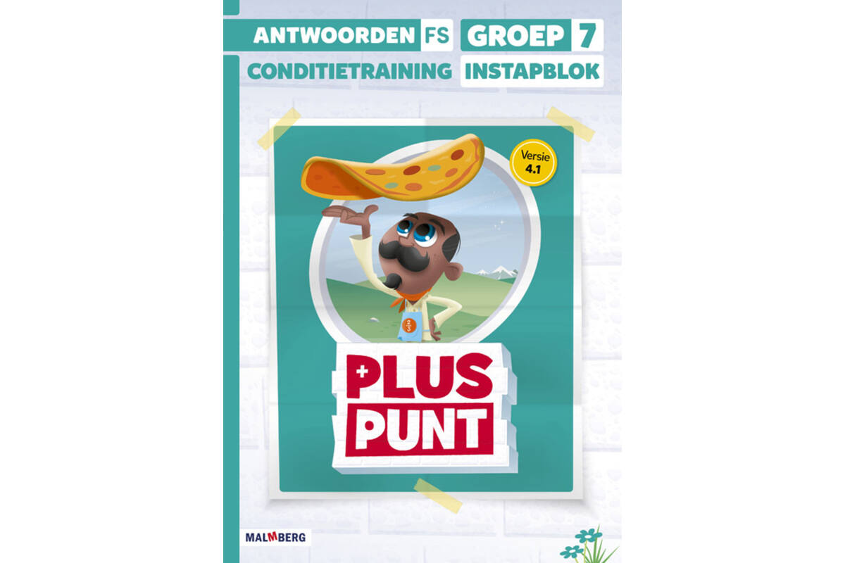 Pluspunt 4.1 groep 7 antwoordenboek conditietrainer instapblok - FS