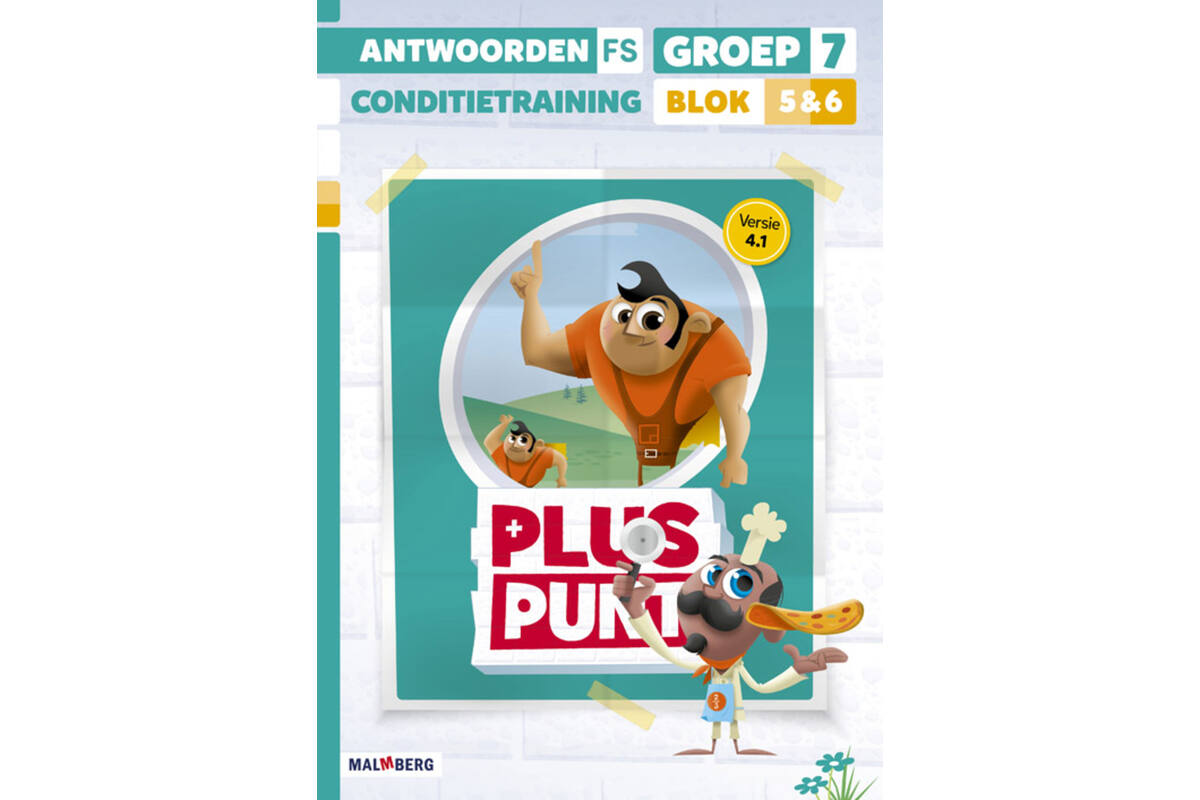 Pluspunt 4.1 groep 7 antwoordenboek conditietrainer blok 5 en 6 - FS