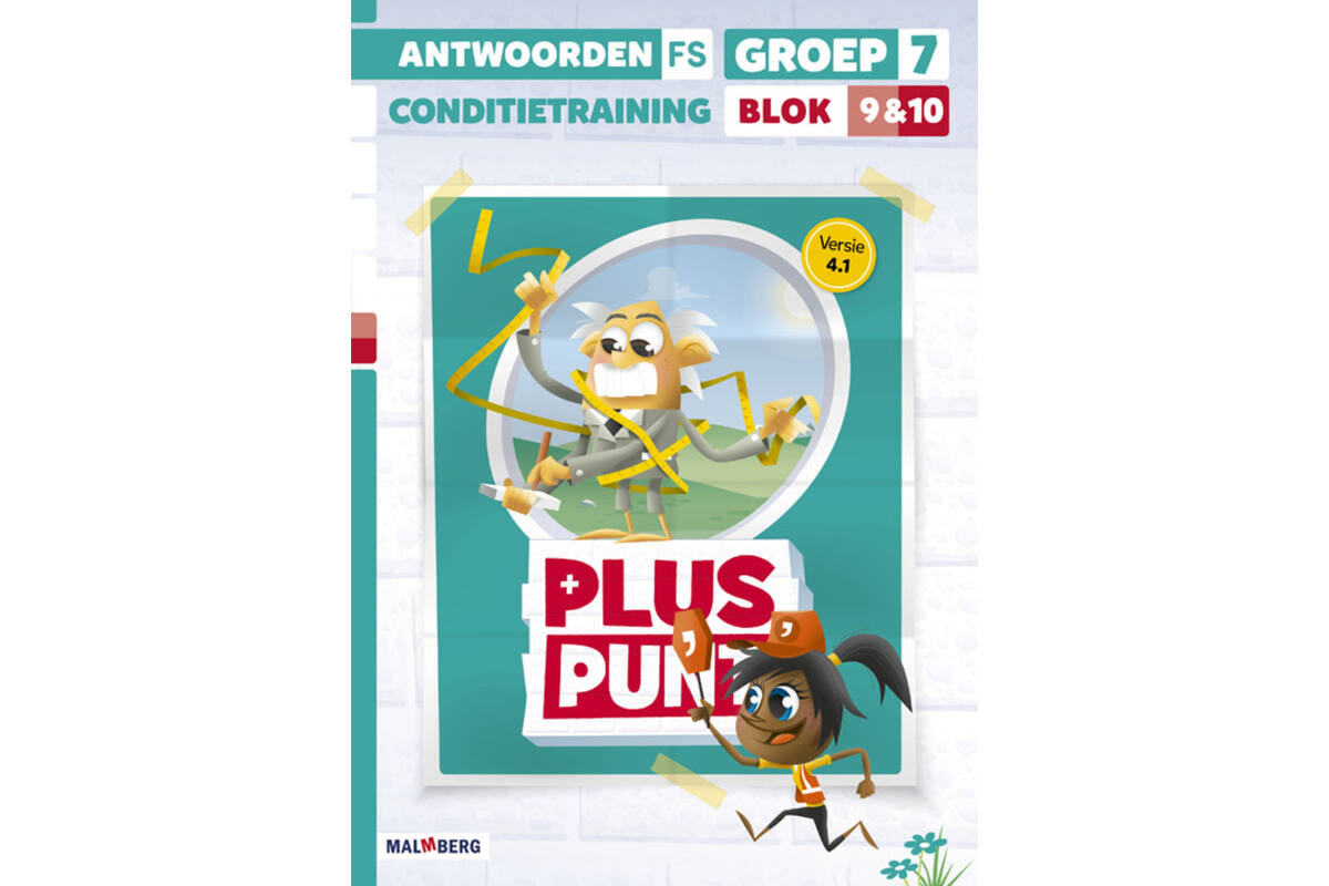 Pluspunt 4.1 groep 7 antwoordenboek conditietrainer blok 9 en 10 - FS