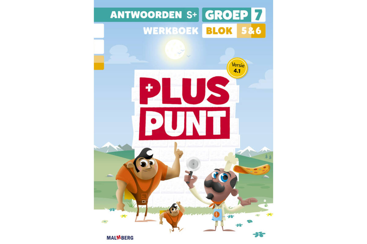 Pluspunt 4.1 groep 7 antwoordenboek werkboek blok 5 en 6 - S+