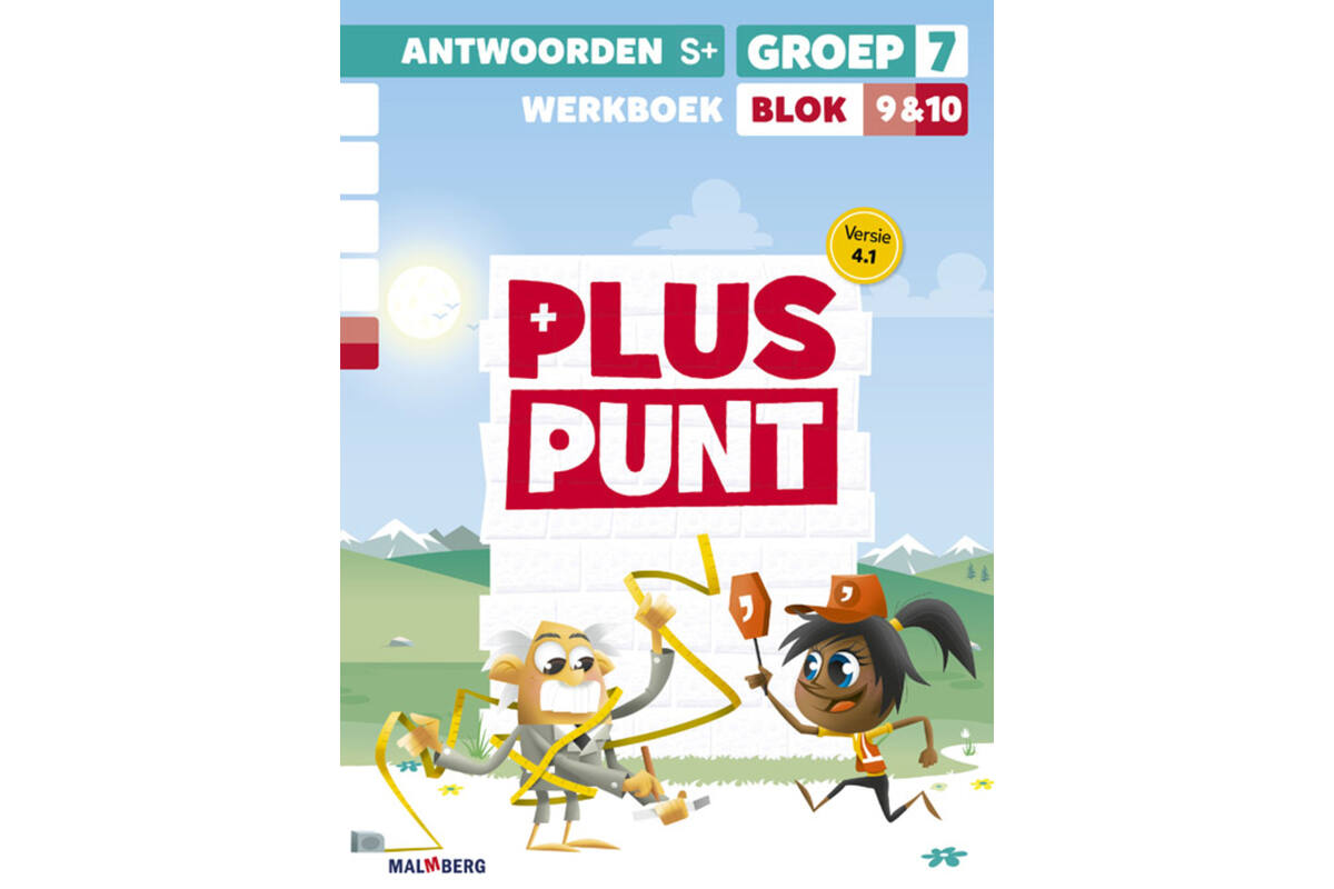 Pluspunt 4.1 groep 7 antwoordenboek werkboek blok 9 en 10 - S+