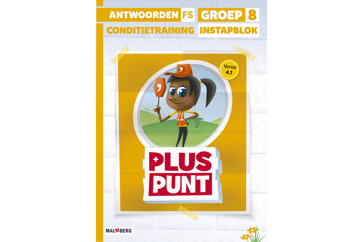 Pluspunt 4.1 groep 8 antwoordenboek conditietrainer instapblok - FS