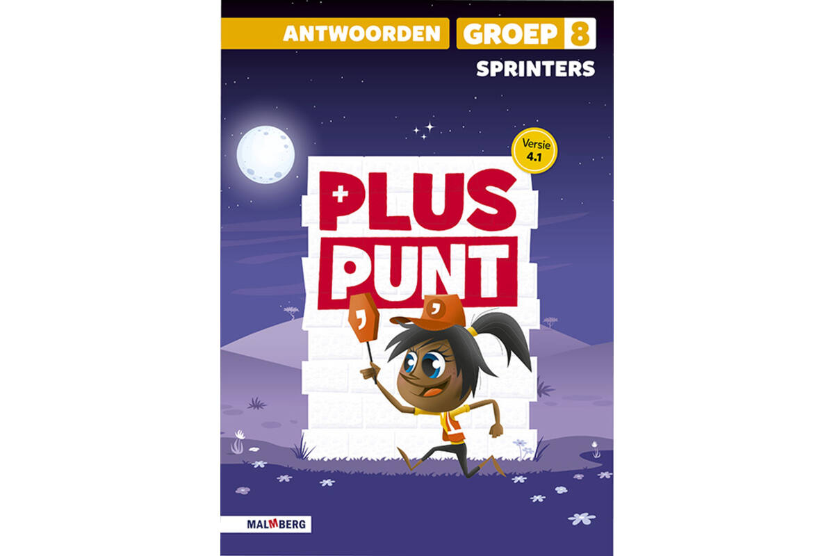 Pluspunt 4.1 groep 8 antwoordenboek Sprinter
