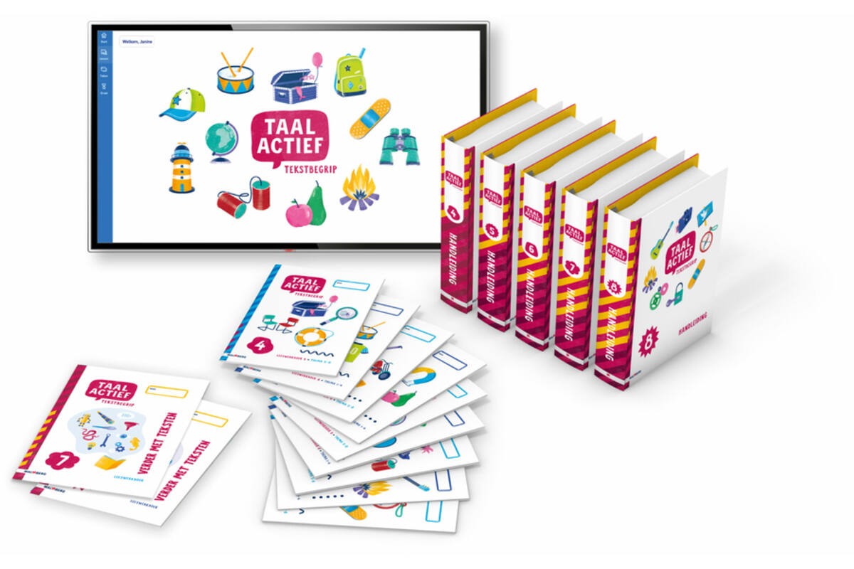 Taal Actief 5 Tekstbegrip Leerpakket groep 8