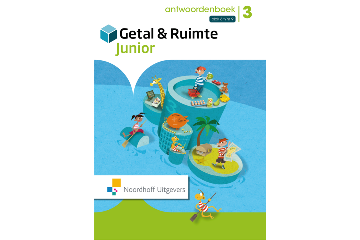 Getal & Ruimte junior gr. 3 antwoordenboek deel 2