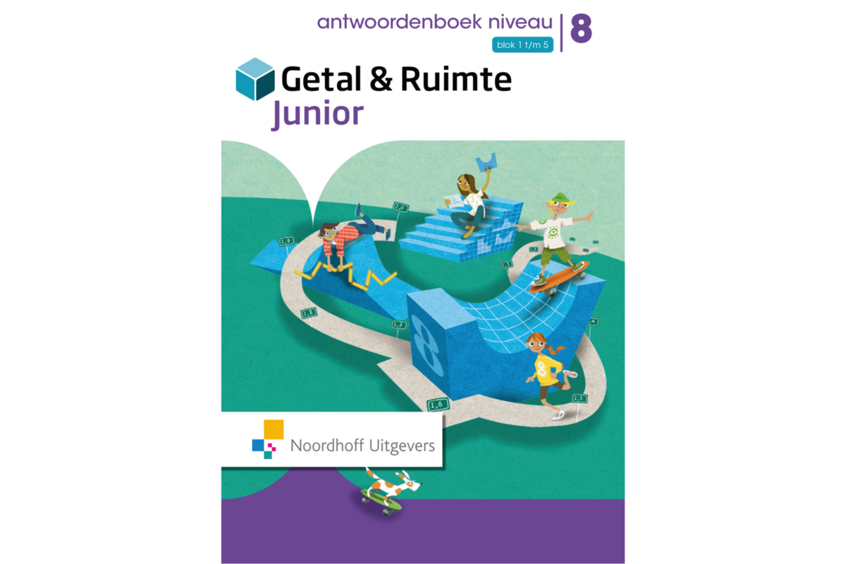 Getal & Ruimte junior gr. 8 antwoorden passend niveau deel 1