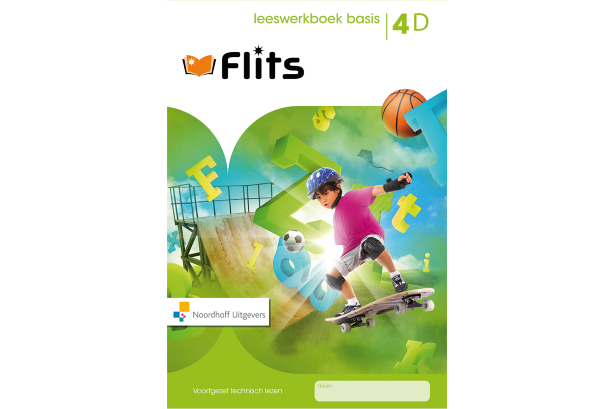 Flits groep 4 leeswerkboek basis D
