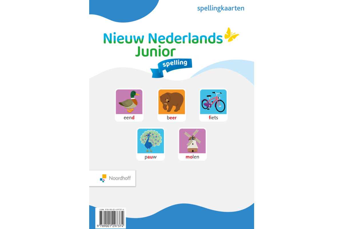 Nieuw Nederlands Junior Spelling Spellingkaarten