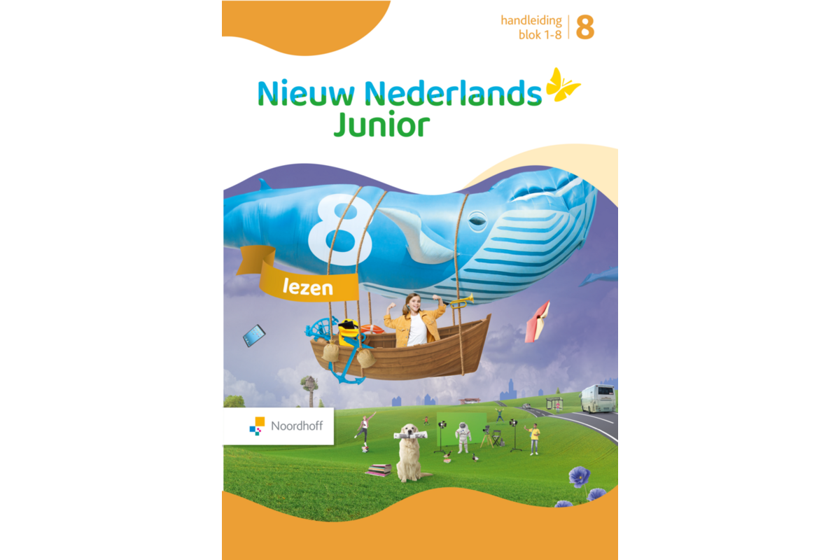 Nieuw Nederlands Junior Lezen Handleiding groep 8