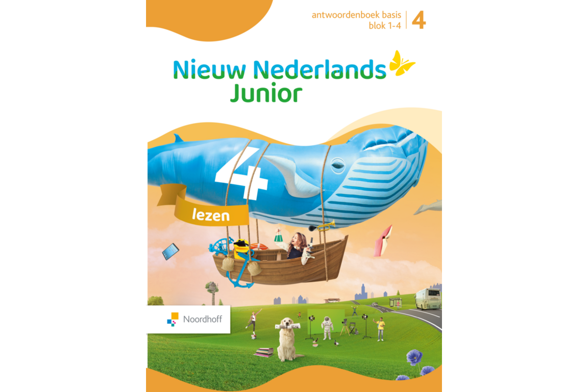 Nieuw Nederlands Junior Lezen Antwoorden groep 4 Basis blok 1-4
