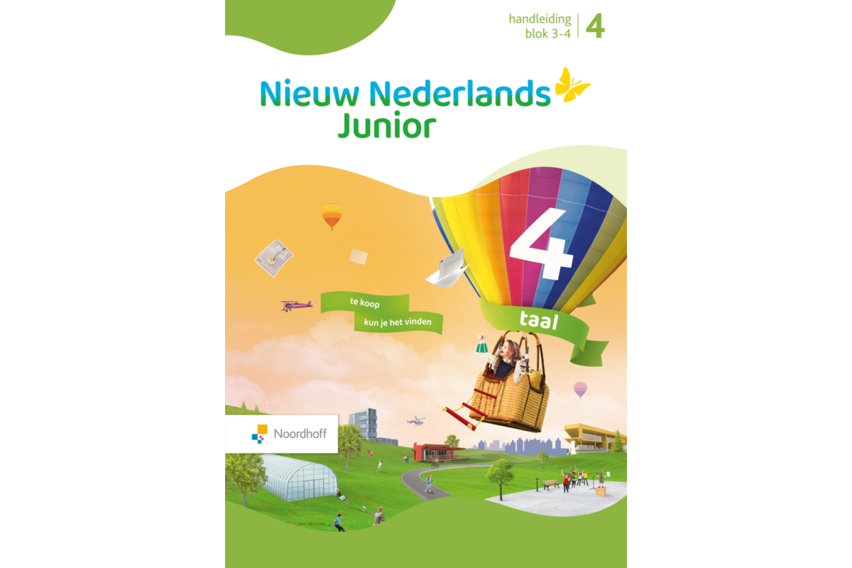 Nieuw Nederlands Junior Taal handleiding groep 4 blok 3-4