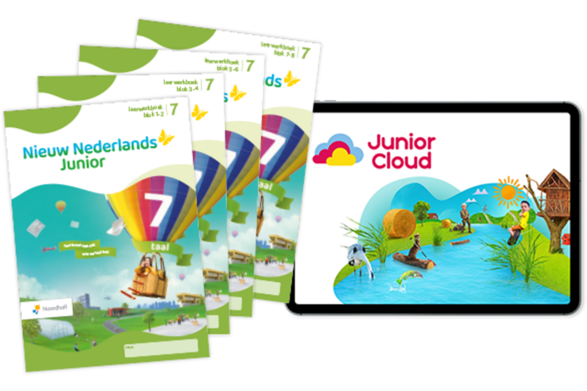 Nieuw Nederlands Junior Taal Leerpakket PAPIER groep 7
