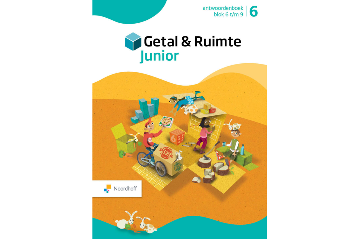 Getal & Ruimte Junior antwoordenboek leerwerkboek gr 6 deel 2