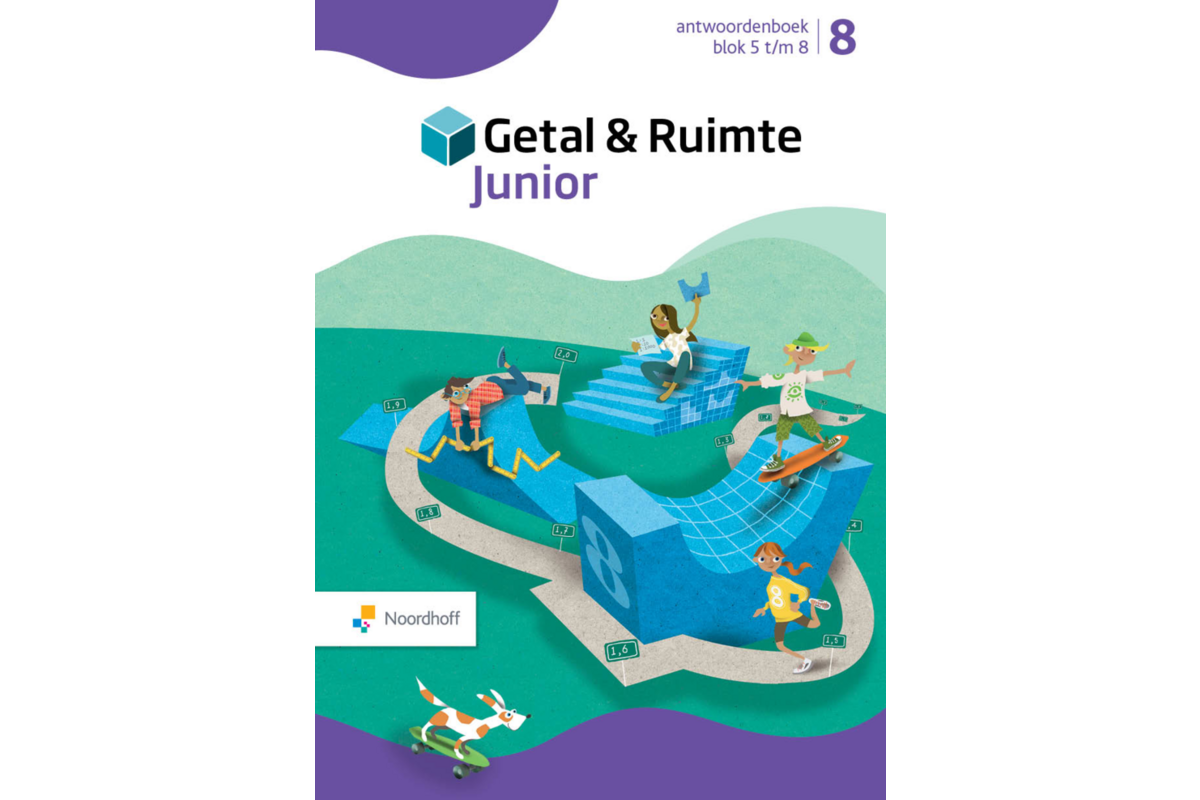Getal & Ruimte Junior antwoordenboek leerwerkboek gr 8 deel 2