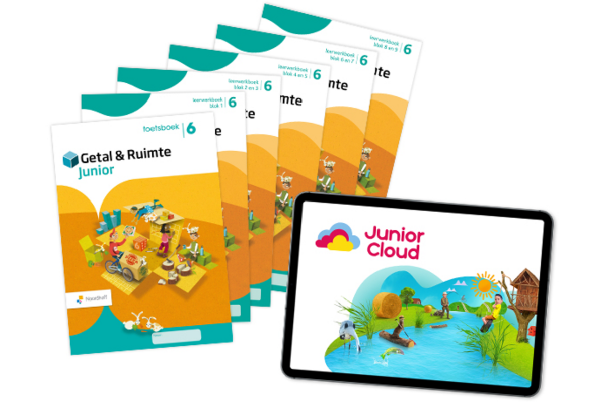 Getal & Ruimte Junior Leerpakket LEERWERKBOEKEN groep 6