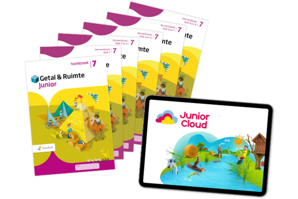 Getal & Ruimte Junior Leerpakket LEERWERKBOEKEN groep 7