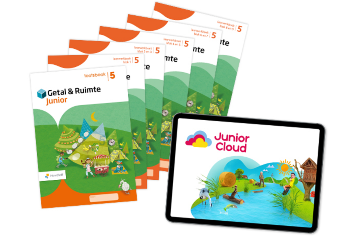 Getal & Ruimte Junior Leerpakket LEERWERKBOEKEN NIVEAU groep 5