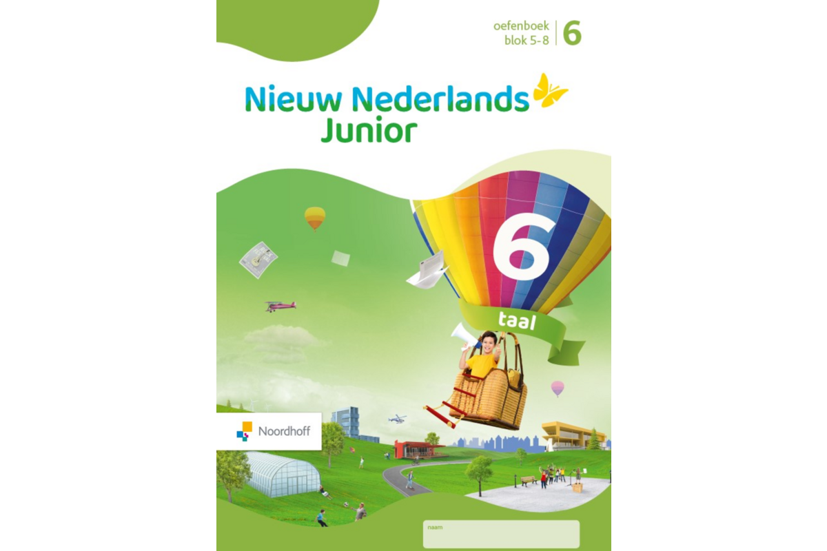 Nieuw Nederlands Junior Taal oefenboek groep 6 blok 5-8