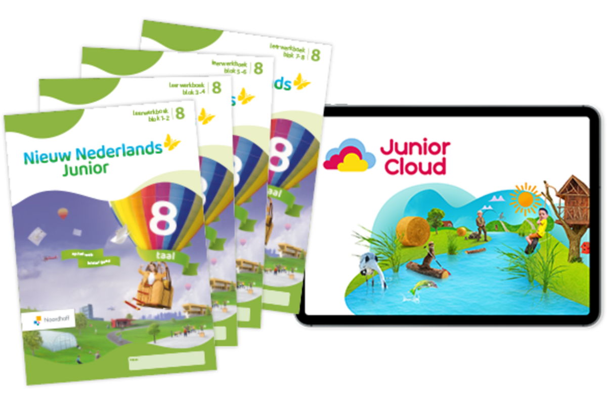 Nieuw Nederlands Junior Taal Leerpakket PAPIER groep 8